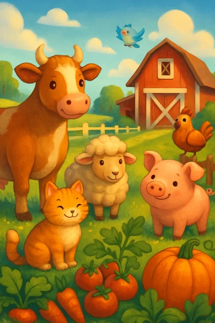 Farmerama key art